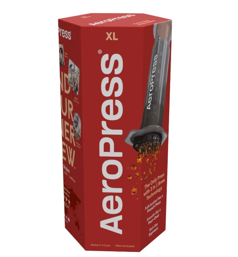 AeroPress XL Coffee Maker – Extra - Large 600ml Brewer for Smooth, Grit - Free Coffee - Baristas Tools