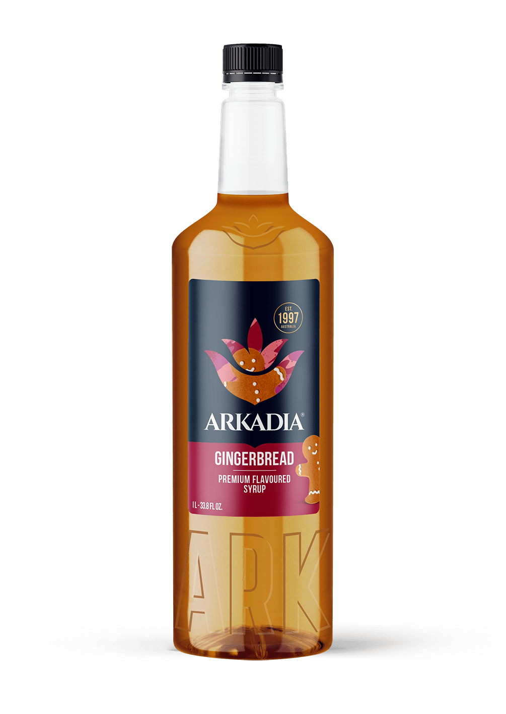 Arkadia Gingerbread Syrup 1L - Baristas Tools