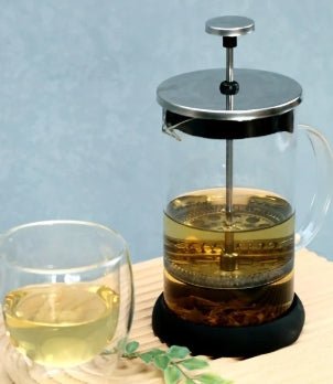 French Press Tea or Coffee Plunger - 600ml Borosilicate Glass - Baristas Tools