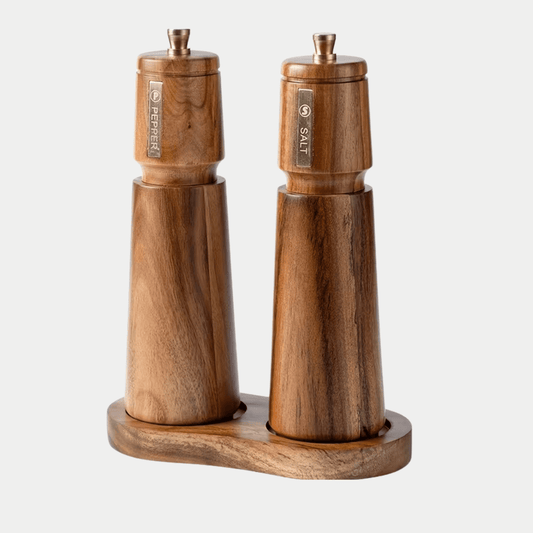 Enhance Your Culinary Experience with a Wooden Salt and Pepper Grinder Set for Every Occasion - Baristas Tools