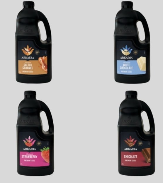 ARKADIA PREMIUM DESSERT SAUCES - Baristas Tools