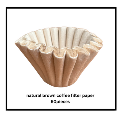 Eco-Friendly Cupcake Coffee Filters – Unbleached Paper for Drip & Pour Over