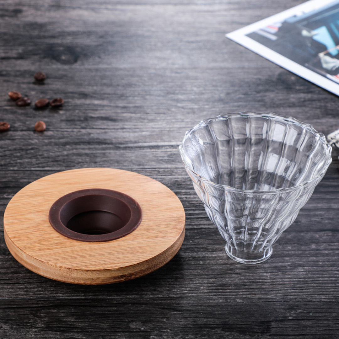 GLASS COFFEE DRIPPER