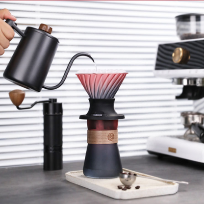 Smart V60 Brewed Coffee Set Includes Glass Drip Filter Cup