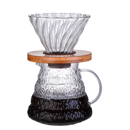GLASS COFFEE DRIPPER