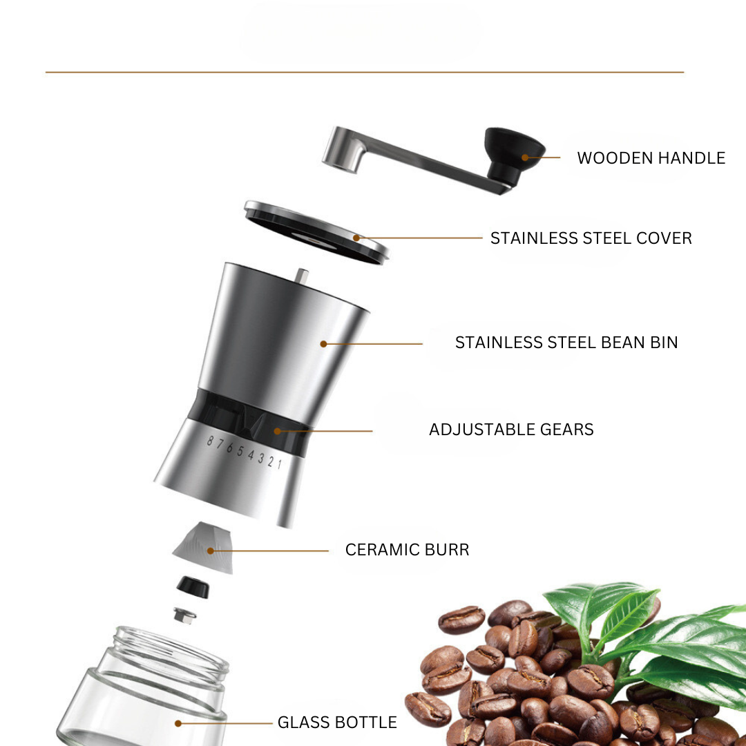 COFFEE GRINDER HAND HELD PRECISION
