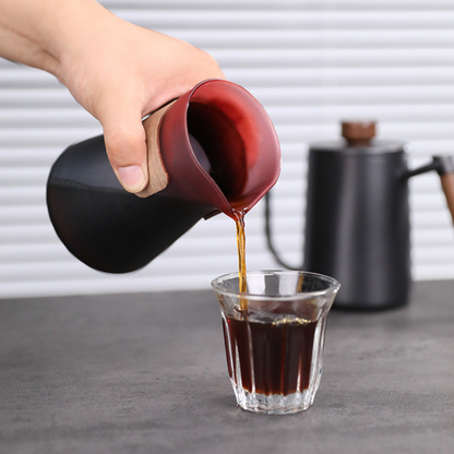 Smart V60 Brewed Coffee Set Includes Glass Drip Filter Cup
