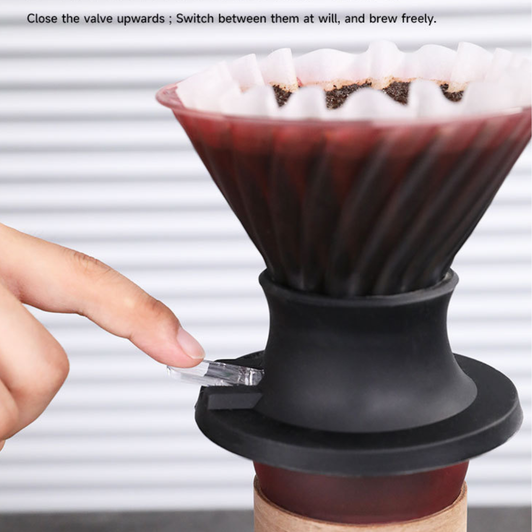 Smart V60 Brewed Coffee Set Includes Glass Drip Filter Cup