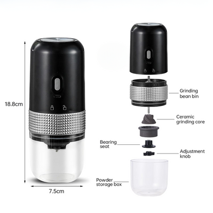USB-Rechargeable-Electric-Coffee-and-Herb-Grinder-Compact-Design
