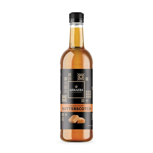 Arkadia Butterscotch Syrup 750ml | Premium Coffee, Milkshakes & Desserts - Baristas Tools
