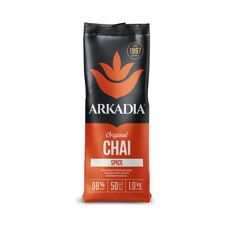 Arkadia Chai Spice 1kg – Café Style Chai Latte - Baristas Tools