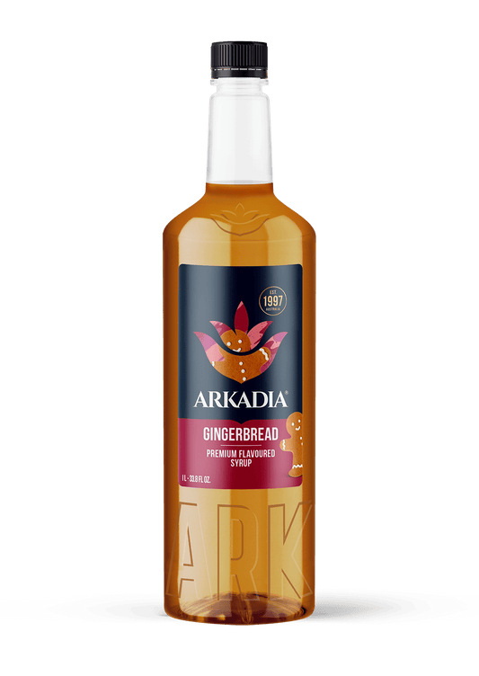 Arkadia Gingerbread Syrup 1L - Baristas Tools