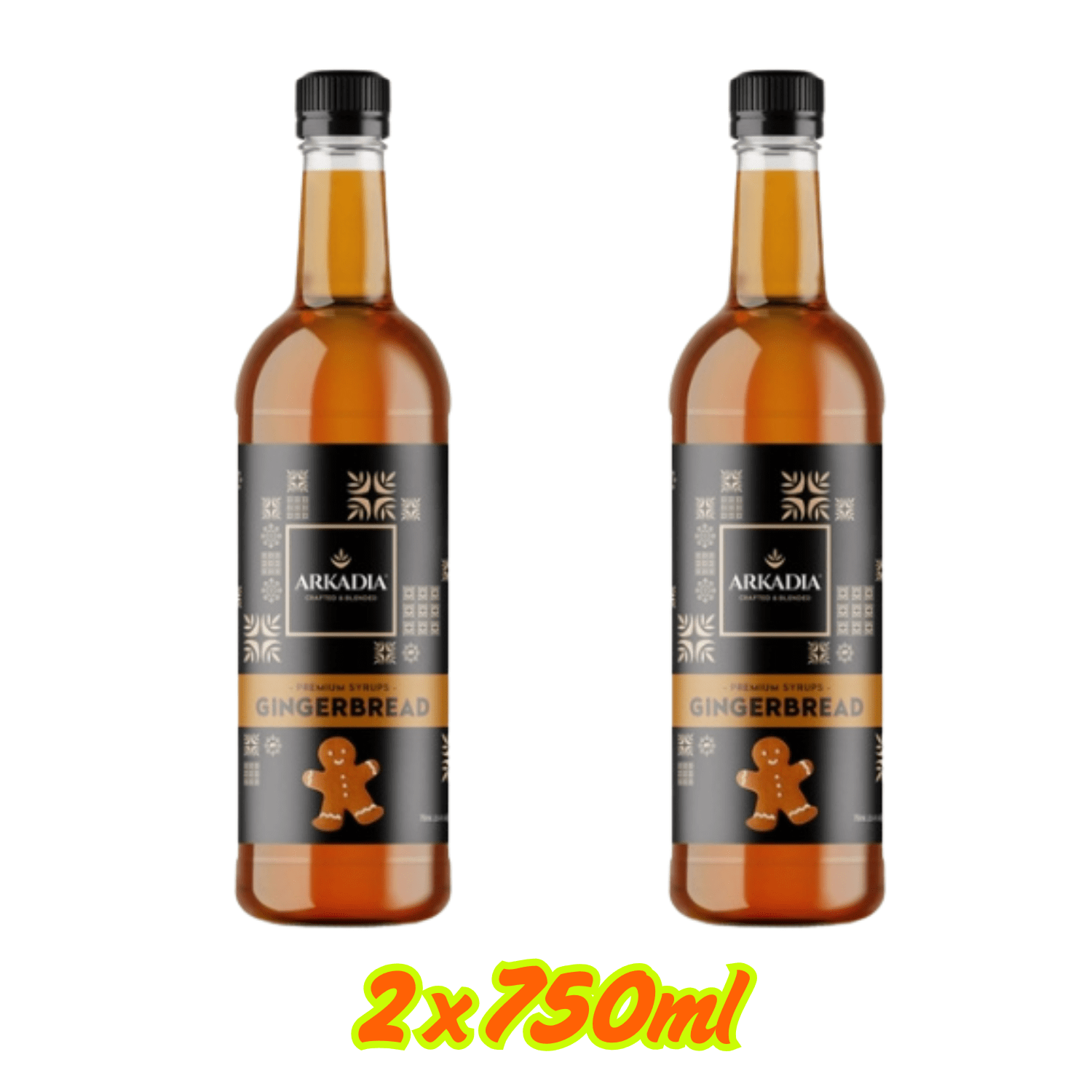 Arkadia Gingerbread Syrup 750ml/1L – Cozy and Festive! SPECIALS!! - Baristas Tools