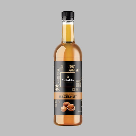 Arkadia Hazelnut Syrup 750ml – Toasty, Nutty,Smooth - Baristas Tools