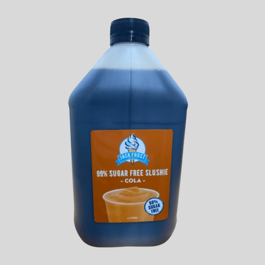Arkadia Jack Frost Sugar - Free Cola Slushie 4L – Classic Cola Frozen Drink Concentrate - Baristas Tools