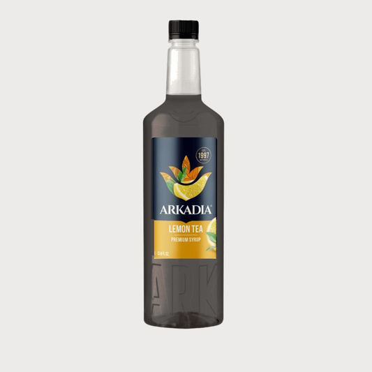 Arkadia Lemon Tea Syrup 1L | Café Style Flavoured Beverage Syrup - Baristas Tools