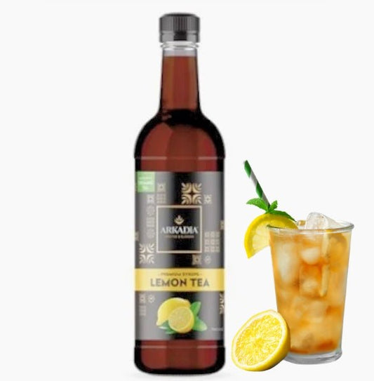 Arkadia Lemon Tea Syrup 750ml | Refreshing Iced Tea & Cold Drinks - Baristas Tools