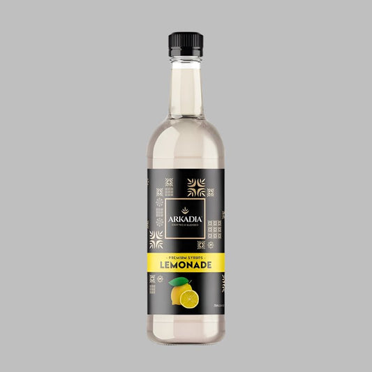 Arkadia Lemonade Syrup 750mL – Refreshing Citrus Drink Mixer - Baristas Tools