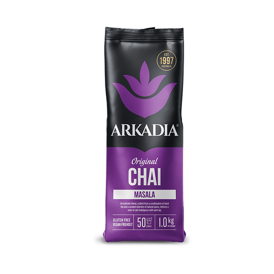 Arkadia Masala Chai 1kg – Authentic Spiced Chai Latte Mix - Baristas Tools