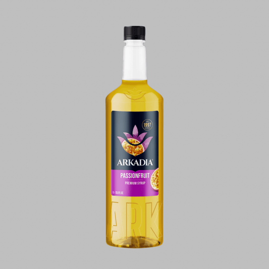 Arkadia Passionfruit Syrup 1L – Tropical Tang - Baristas Tools