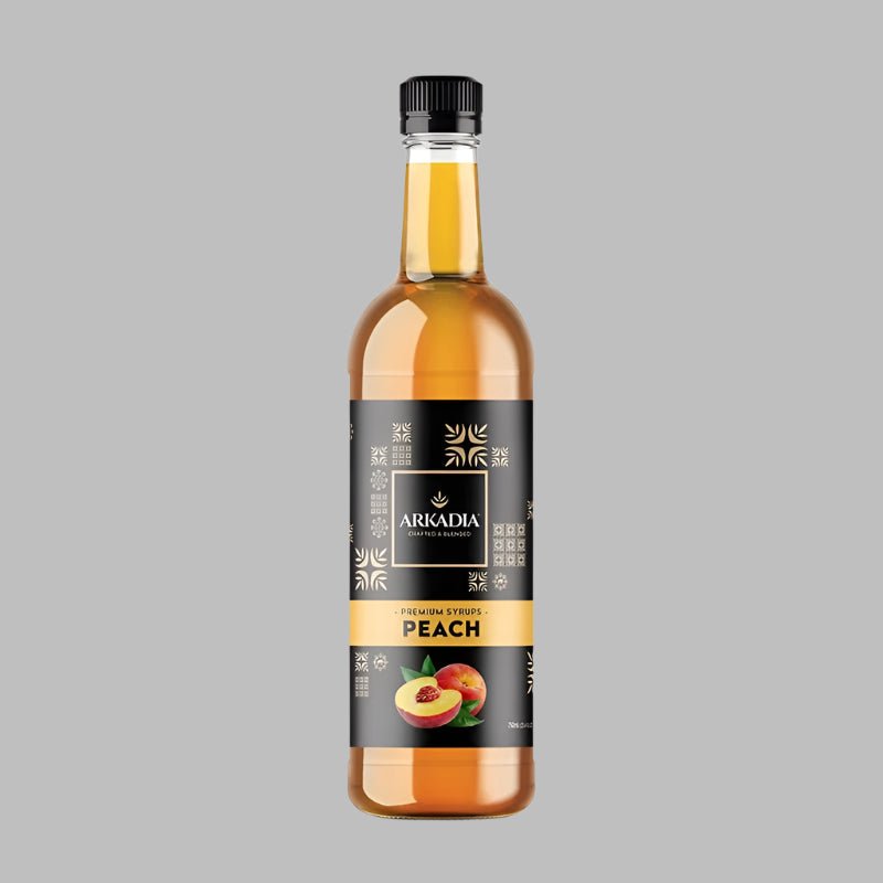 Arkadia Peach syrup - 750ml - Baristas Tools