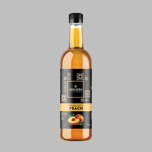 Arkadia Peach syrup - 750ml - Baristas Tools
