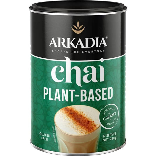 Arkadia Plant - Based Chai Tea 240g – Vegan Chai Latte Powder - Baristas Tools