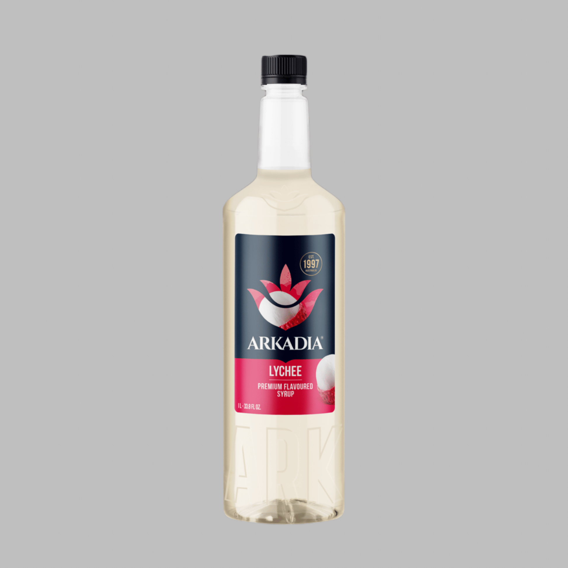 Arkadia Premium Lychee Syrup 1L – Bright, Exotic Flavour - Baristas Tools