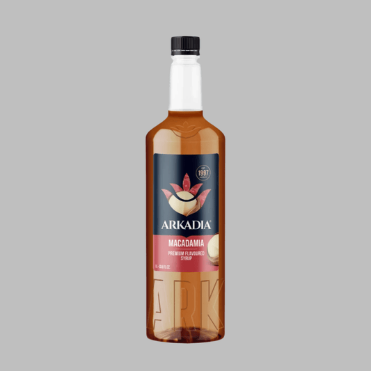 Arkadia Premium Macadamia Syrup 1L – Nutty, But Make It Luxe! - Baristas Tools