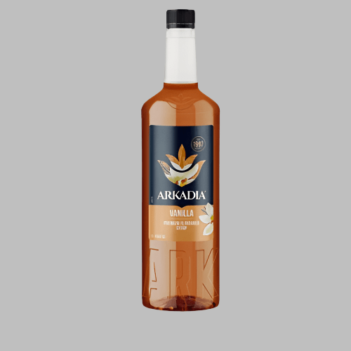 Arkadia Premium Vanilla Syrup 1L – Smooth Vanilla for Coffee, Hot Chocolate & Frappes - Baristas Tools