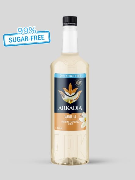 Arkadia Vanilla 99% Sugar Free Syrup 1L - Baristas Tools