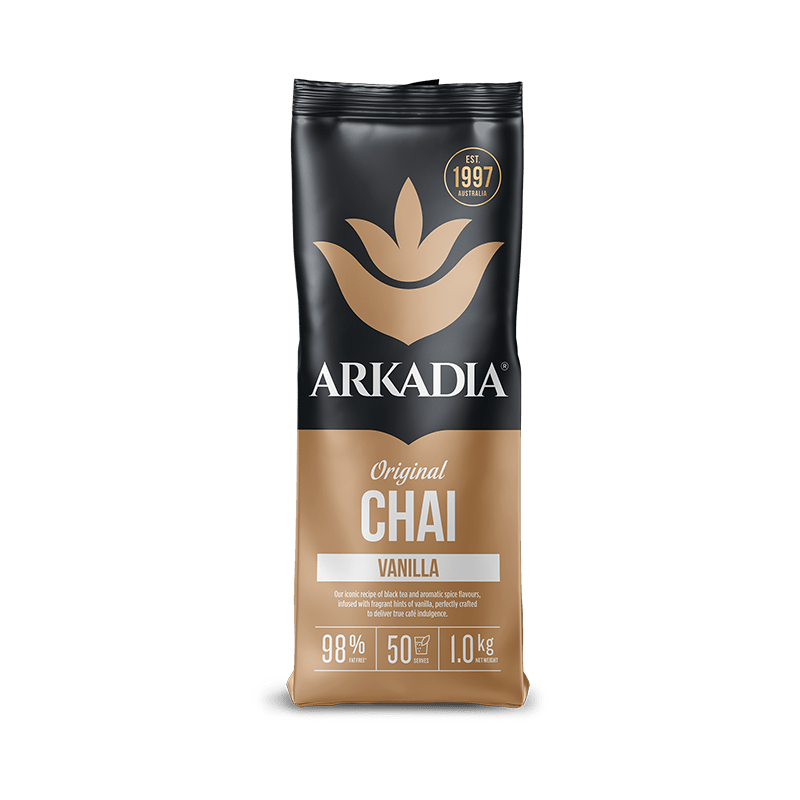 Arkadia Vanilla Chai – Smooth, Spiced, and Irresistible (1kg) - Baristas Tools