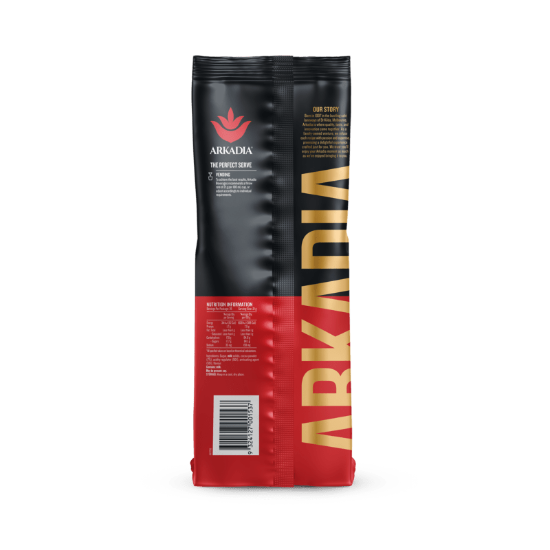 Arkadia Vending Chocolate Original – 750g - Baristas Tools