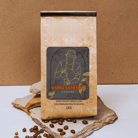 Barista Coffico Dark Roast – Intense, Chocolatey Espresso Blend (500g/1kg) - Baristas Tools