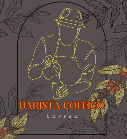 Barista Coffico Dark Roast – Intense, Chocolatey Espresso Blend (500g/1kg) - Baristas Tools