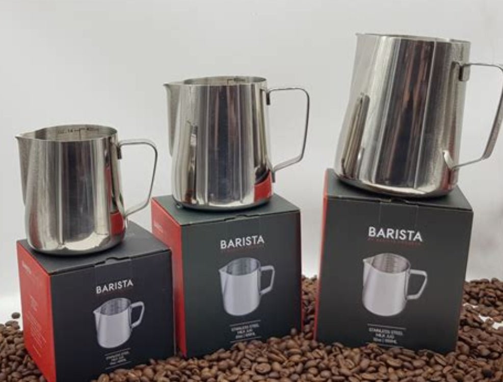 Barista Progear 600ml Stainless Steel Milk Jug – Perfect for Latte Art - Baristas Tools
