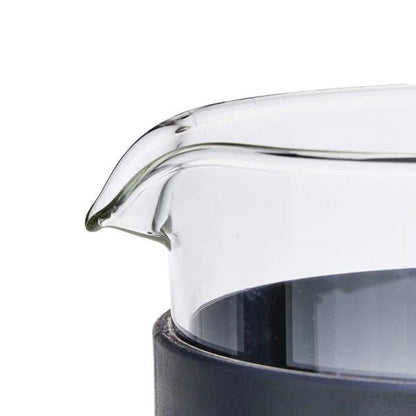 Bialetti Smart French Press 1L – Coffee Plunger Brewer, Heat - Resistant Glass, Stainless - Steel Filter - Baristas Tools