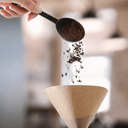 Brown V60 Coffee Filter Papers – Natural Unbleached –50 Sheets - Baristas Tools