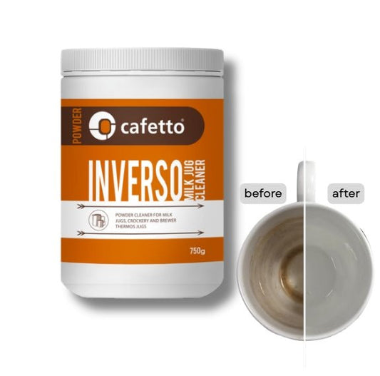 Cafetto Inverso Milk Jug Cleaner – Professional Milk Residue Remover (750g) - Baristas Tools
