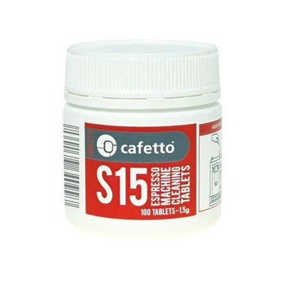 CAFETTO S15 ESPRESSO MACHINE Cleaning Tablets (100 Tablets) - Baristas Tools