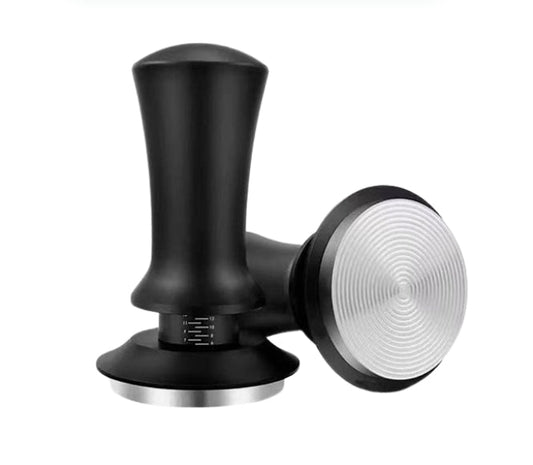 Calibrated Coffee Tamper – Stainless Steel Constant Pressure Espresso Tamper with Precision Scale | Professional Barista Tool (51 mm / 53 mm) - Baristas Tools