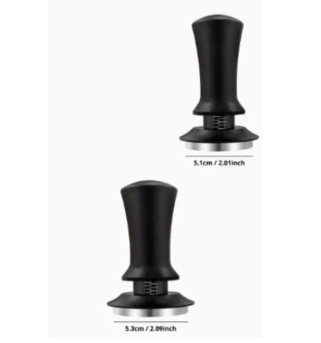 Calibrated Coffee Tamper – Stainless Steel Constant Pressure Espresso Tamper with Precision Scale | Professional Barista Tool (51 mm / 53 mm) - Baristas Tools