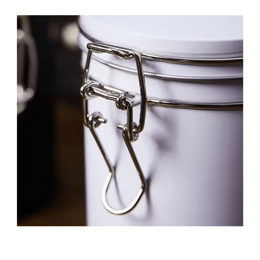 Coffee Storage Tin Canister with CO₂ Valve - Baristas Tools