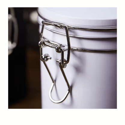 Coffee Storage Tin Canister with CO₂ Valve - Baristas Tools