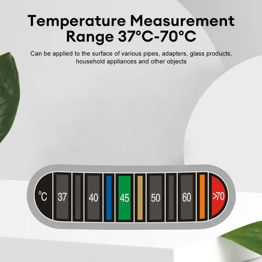 Colour Changing Temperature Sticker for Barista Pitchers (40°C–70°C) - Baristas Tools