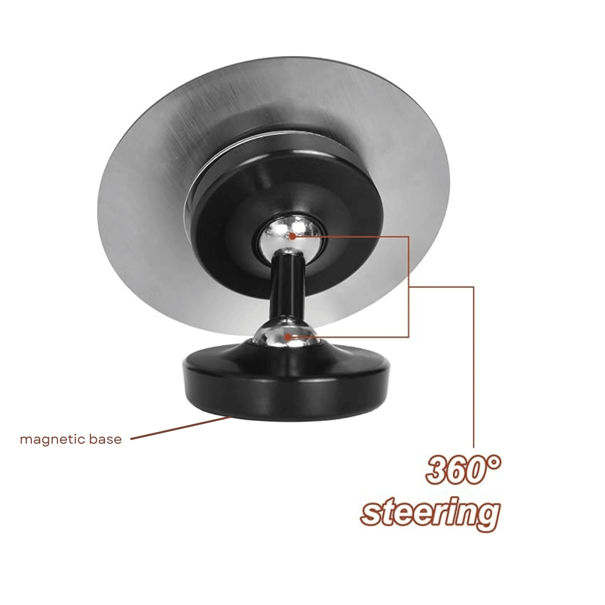 Espresso Shot Mirror – Magnetic Adjustable Coffee Extraction Mirror - Baristas Tools