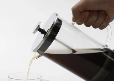 French Press Tea or Coffee Plunger - 600ml Borosilicate Glass - Baristas Tools