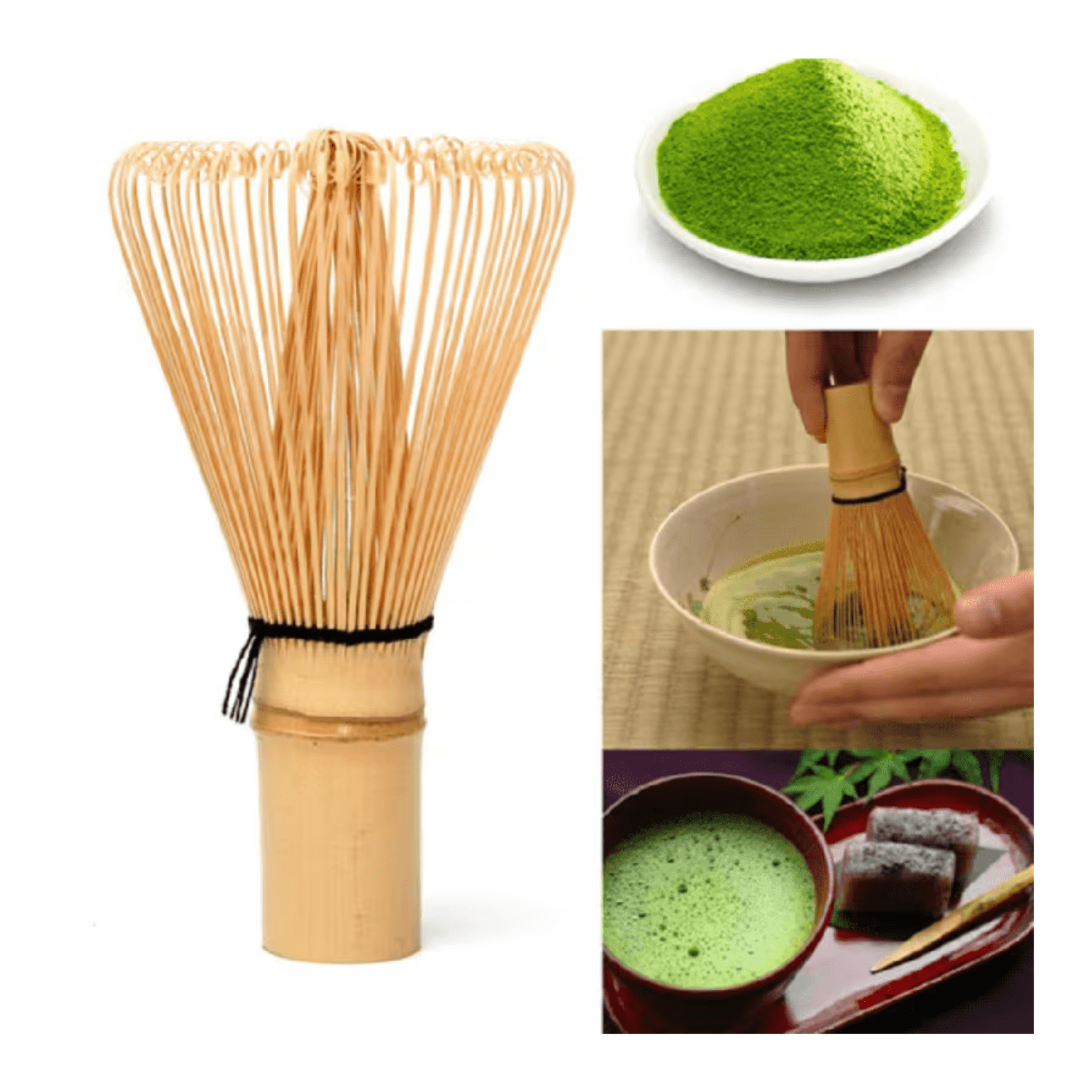 Handmade Japanese Bamboo Chasen Matcha Whisk - Baristas Tools