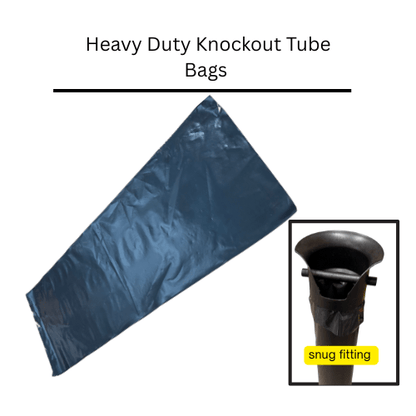 Knock Tube Bag – Barista - Grade Heavy Duty Coffee Waste Liner - pack of 10 - Baristas Tools