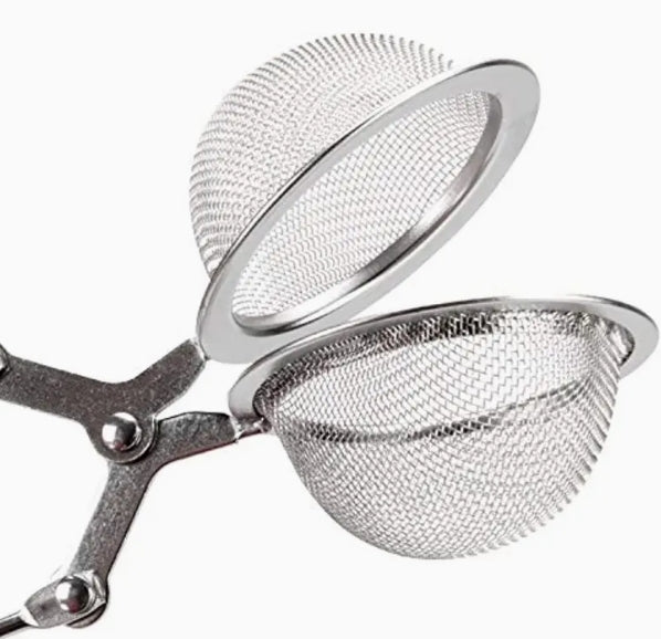 Loose Leaf Tea Infuser Ball – Stainless Steel Fine Mesh Strainer with Handle for Easy Brewing - Baristas Tools